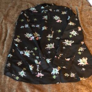 Banana Republic Dillon floral button down shirt